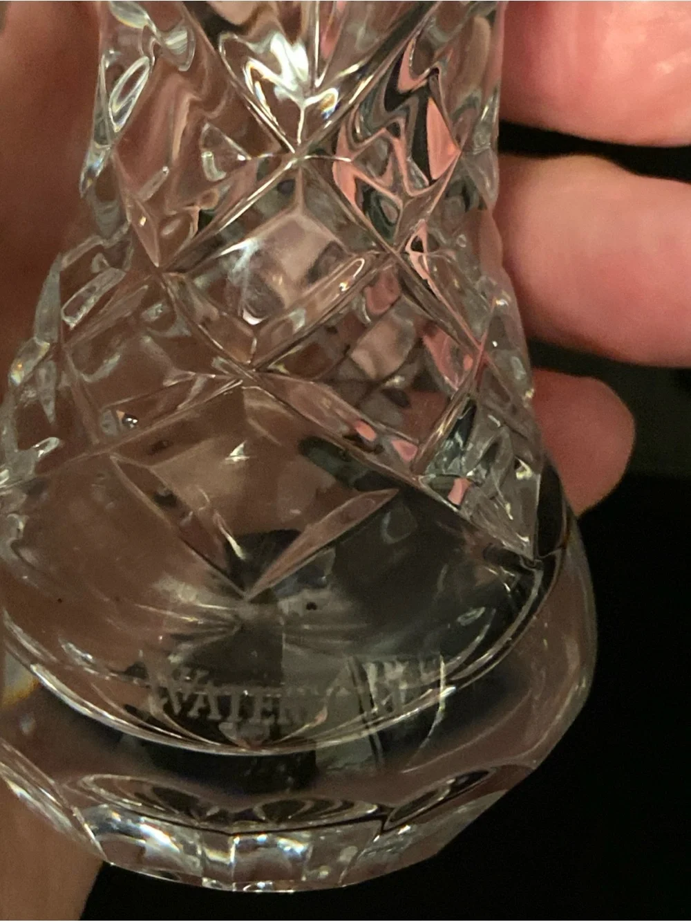 Waterford Crystal Bud Vases - Set of 2- Lismore Pattern- 4” tall